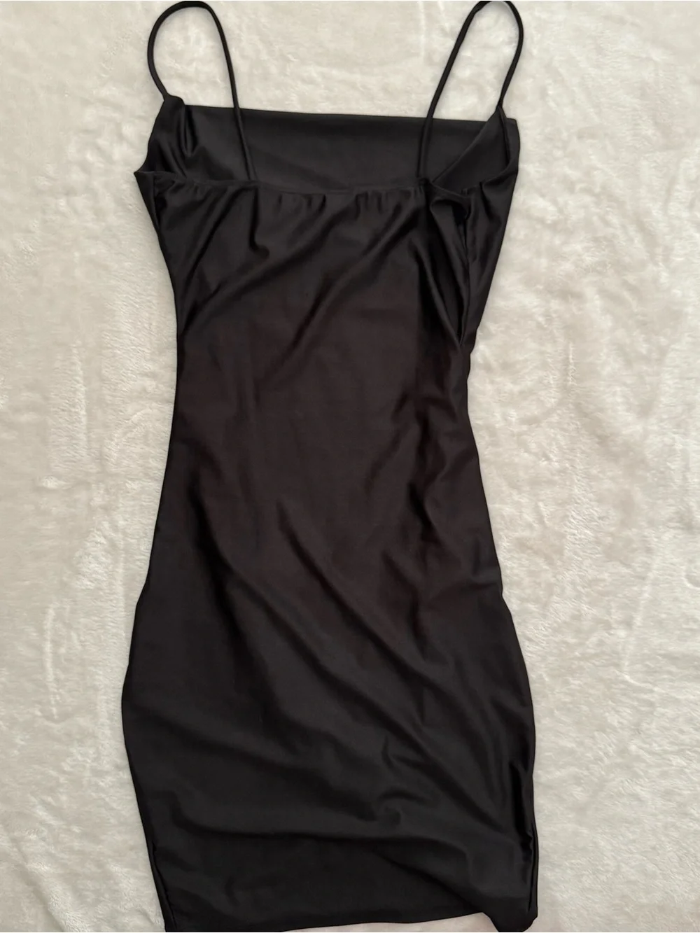 Windsor Black Cowl Neck Midi Slip Dress